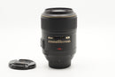USED Nikon AF-S Micro Nikkor 105mm f/2.8G ED VR (