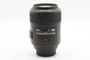 USED Nikon AF-S Micro Nikkor 105mm f/2.8G ED VR (