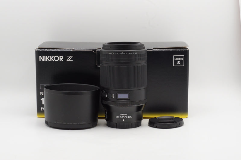 USED Nikon Z 105mm f2.8 VR S Lens (