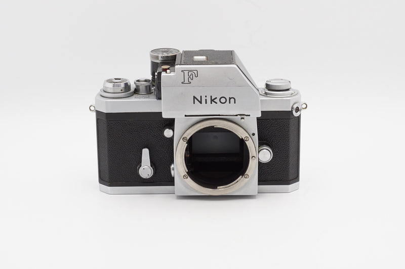 USED Nikon F Film Camera w/ Photomic FTn Prism *READ* (