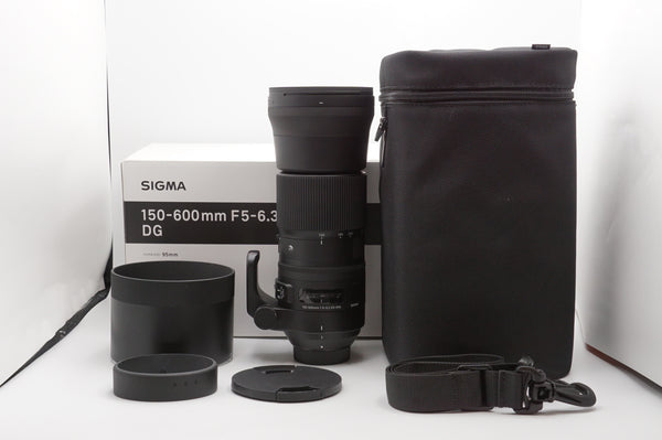 USED Sigma 150-600mm F5-6.3 DG Contemporary Lens [Nikon F] (#54939964CM)