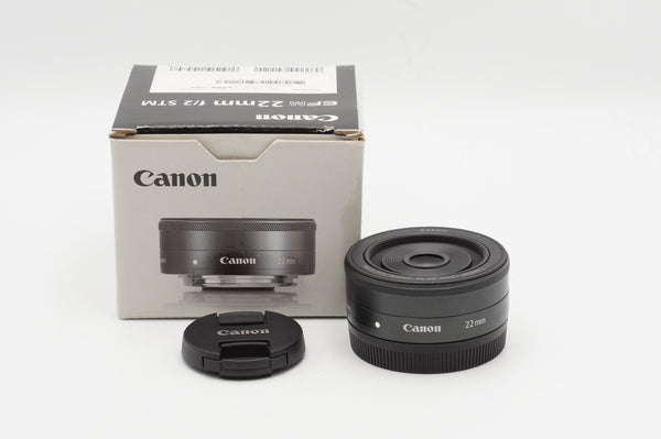 USED Canon 22mm f/2 STM [EF-M] (#833202002951CM)