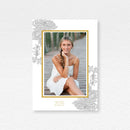 5x7 Double Sided Flat Card - GRAD (Florals-1)