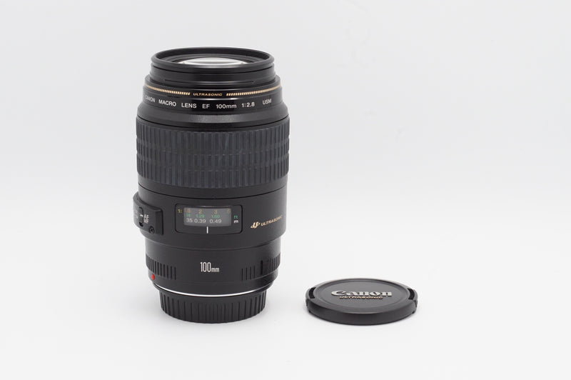 USED Canon EF 100mm f/2.8 USM Macro (