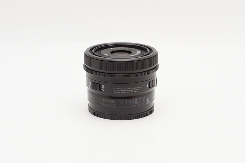 USED Sony FE 50mm f/2.5 (