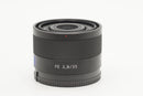 USED Sony Sonnar T* FE 35mm f/2.8 ZA Lens (