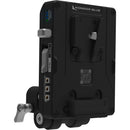 Kondor Blue Pro Battery Plate with Swiveling Rod Block (V-Mount)