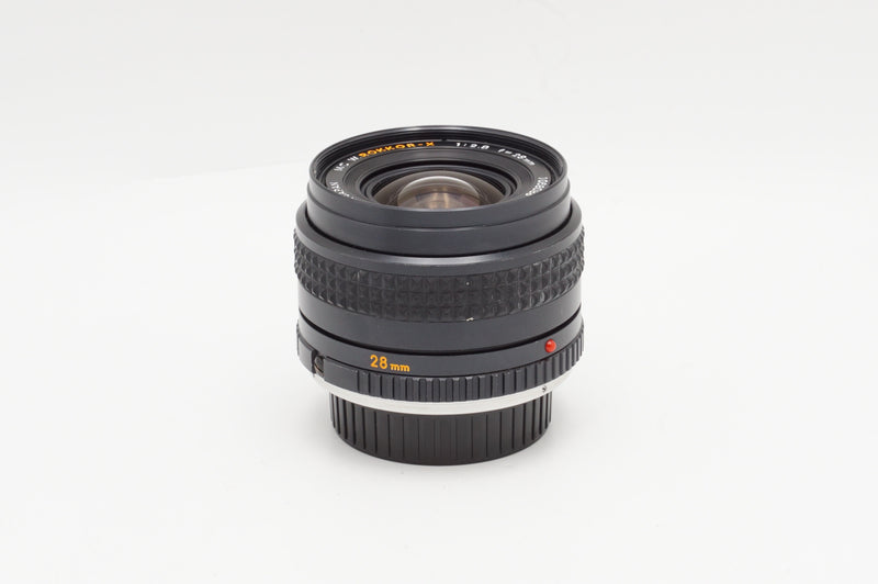 USED Minolta MC Rokkor-X 28mm F2.8 Lens for Minolta MD (