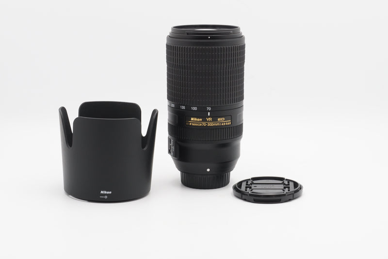 Used Nikon AF-P 70-300mm f/4.5-5.6 E VR (