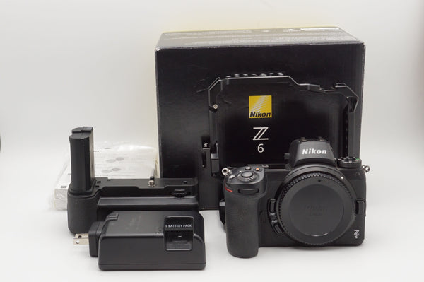 Used Nikon Z6 Body with MB-N10 Battery Grip and Cage (#3029237CM)