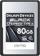 Delkin Devices 80GB Black CF Express Type A Memory Card
