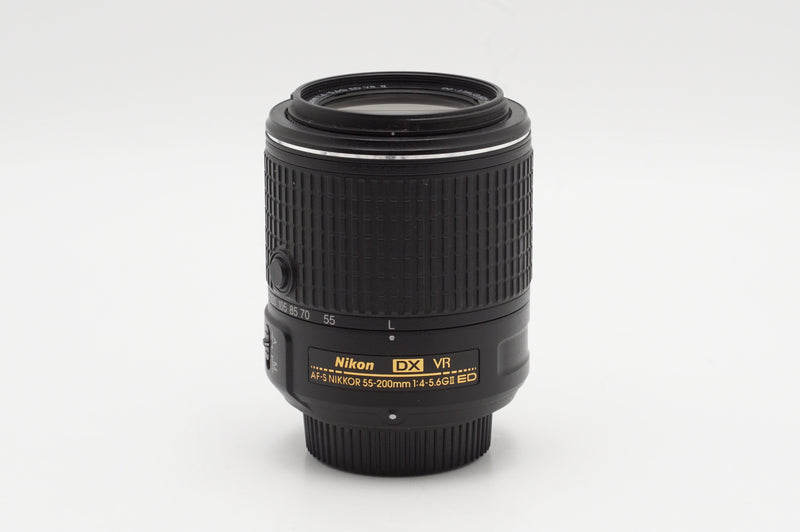 USED Nikon 55-200mm f/4-5.6 GII DX ED VR (