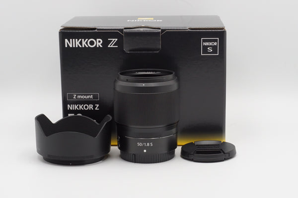 USED Nikon Z 50mm f/1.8 S lens (#20176260CM)