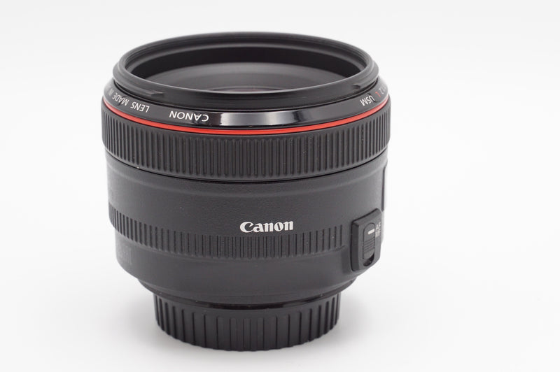 Used Canon EF 50mm f/1.2L USM Lens (