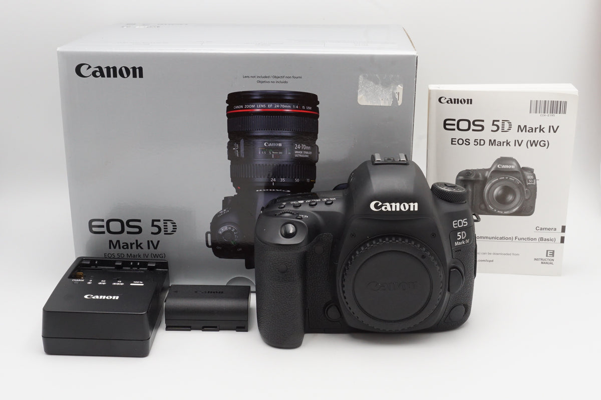 Used Canon EOS 5D Mark IV Body (#022021006823CM)