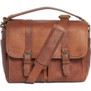 ONA Leather Brixton Antique Cognac Messenger Bag
