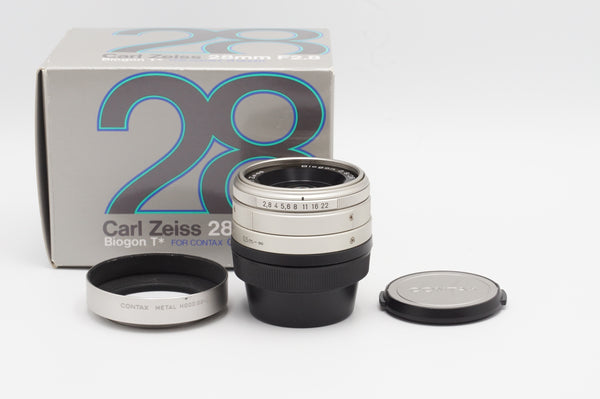 Used Carl Zeiss Biogon T* 28mm f2.8 [Contax G] (#7538456CM)