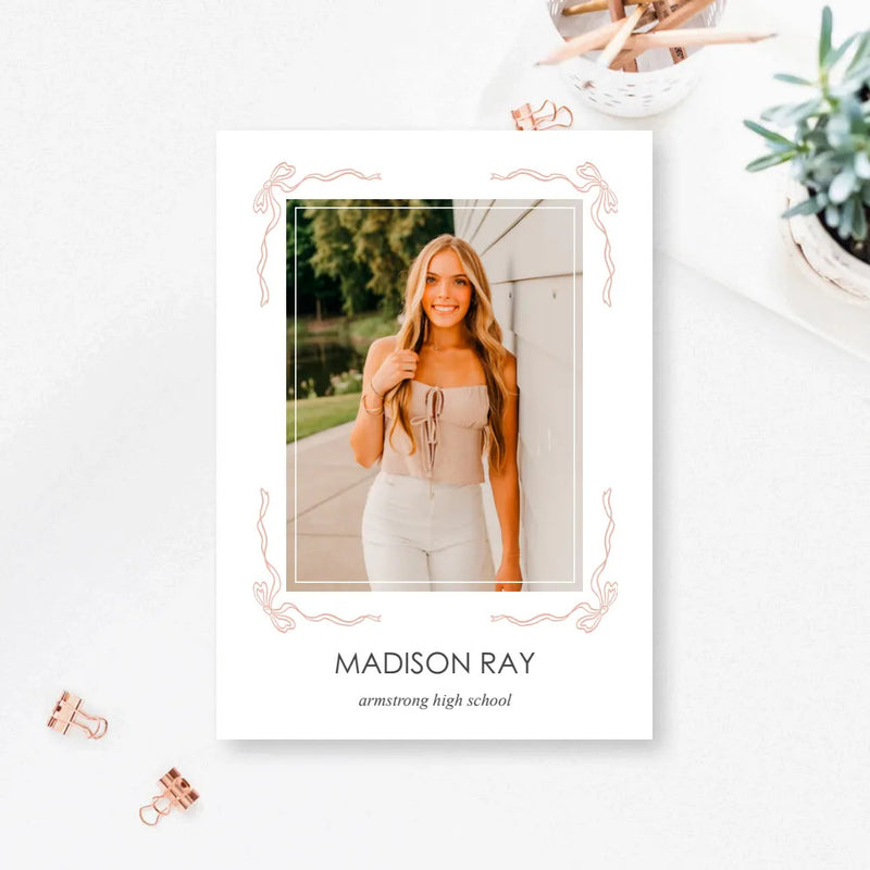 double sided grad cards 5x7 Double Sided Flat Card