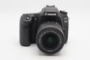Used Canon EOS 80D with 18-55mm Lens (