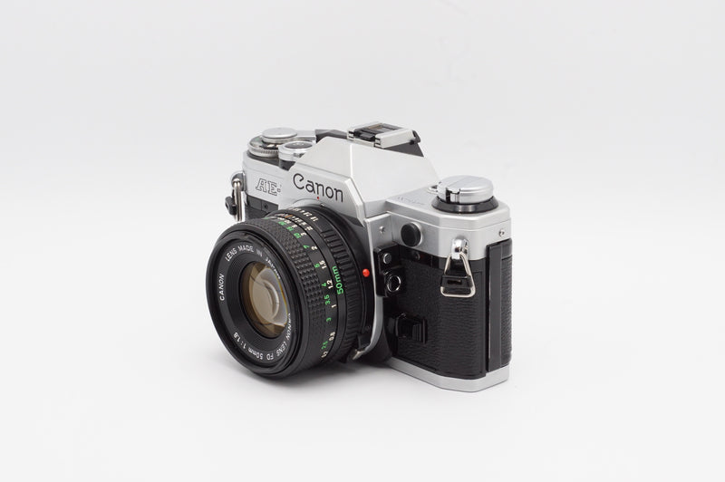 Used CLA'd Canon AE-1 with 50mm f1.8 Lens (