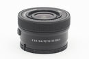 USED Sony E PZ 16-50mm f3.5-5.6 OSS II (