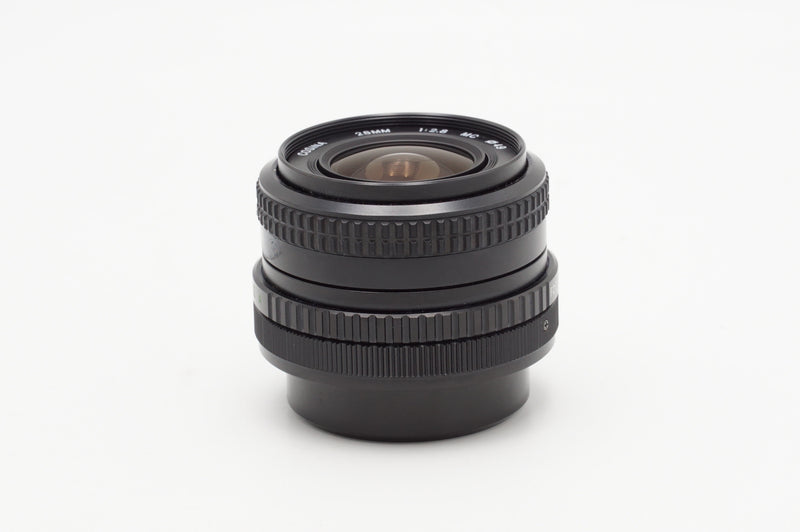 USED Cosina 28mm f/2.8 MC Lens for Canon FD (