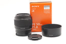 USED Sony FE 50mm f/1.8 (