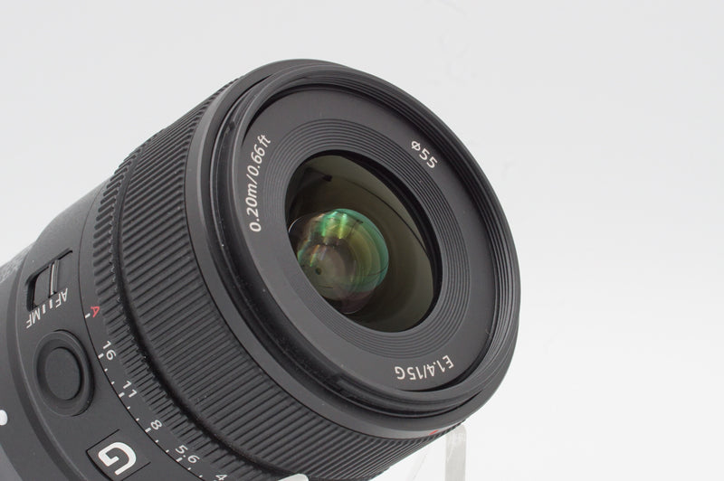 USED Sony E 15mm f/1.4G Lens (