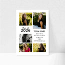 5x7 Double Sided Flat Card - GRAD (Class of Collage-1)