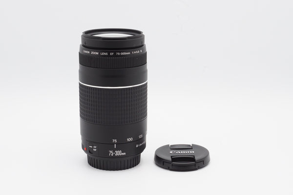 USED Canon EF 75-300mm f/4-5.6 III (#3631310552CM)