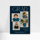 5x7 Single Sided Flat Card - GRAD (Blue Grad-1)