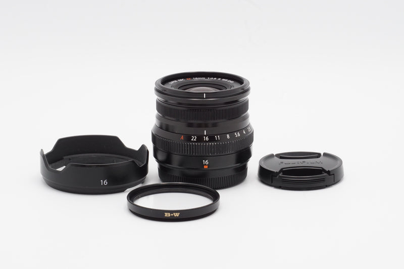 USED Fujifilm XF 16mm f/2.8 R WR [Black] (