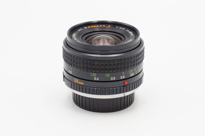 USED Minolta MC Rokkor-X 28mm F2.8 Lens for Minolta MD (