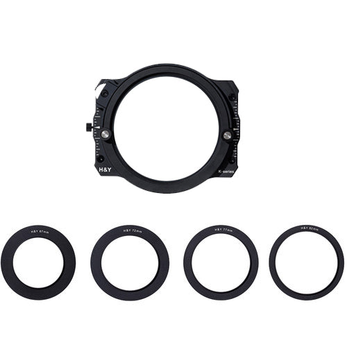 H&Y Square Magnetic Filter Holder System with Adapter Rings