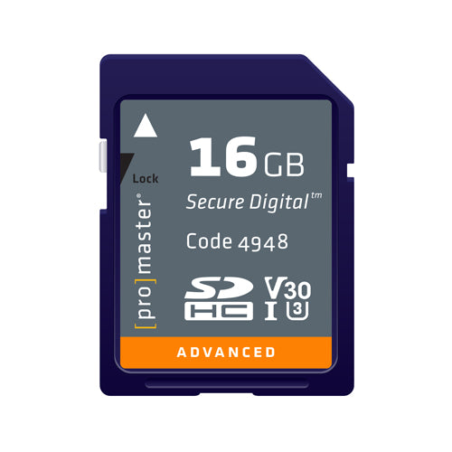 Promaster Advanced 16GB SDHC Card