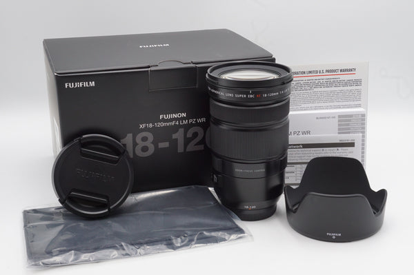 USED Fujifilm XF 18-120mm f/4 LM PZ WR lens (#28A00500CM)