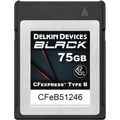 Delkin Devices BLACK CFexpress Type B Memory Card