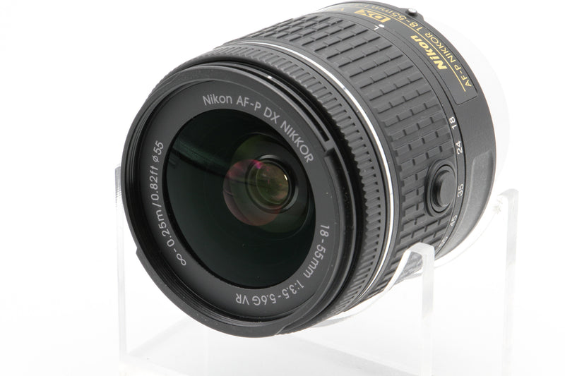 USED Nikon AF-P DX NIKKOR 18-55mm f/3.5-5.6G Lens (#22214605CM)