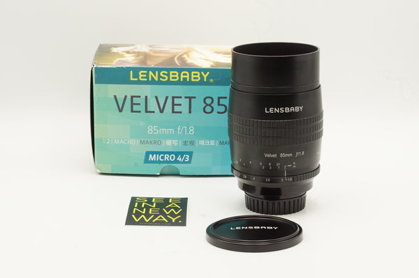 USED Lensbaby Velvet 85mm f1.8 [Micro 4/3] (#LV8012824CM)