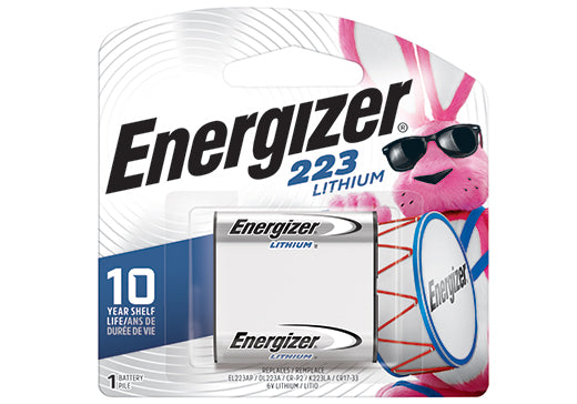 Energizer 6-Volt Lithium Photo 223A Battery