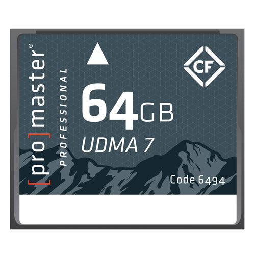 Promaster Rugged 64GB Compact Flash Memory Card