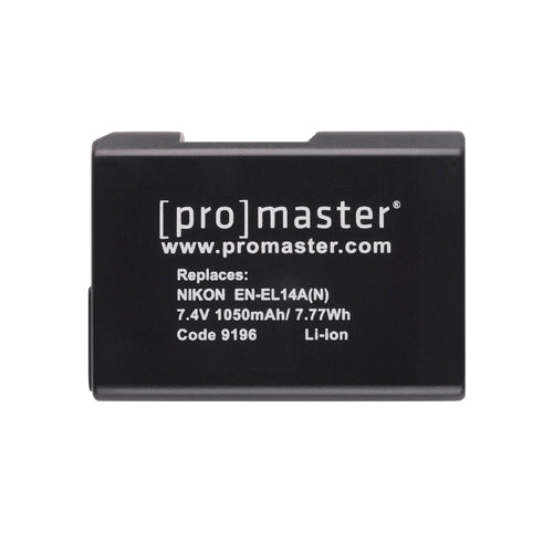 Promaster Nikon EN-EL14A(N) Battery (7.4V/1050M)
