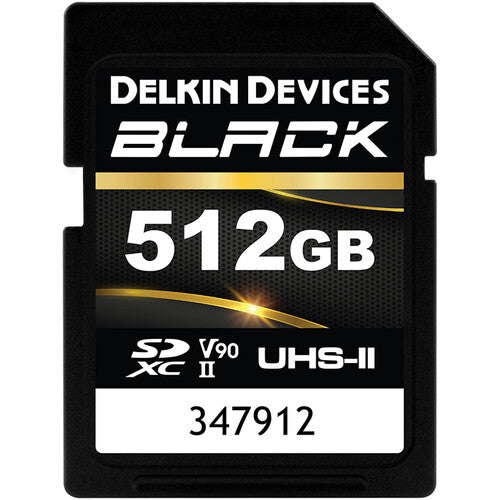 Delkin Devices BLACK UHS-II V90 SD Memory Card