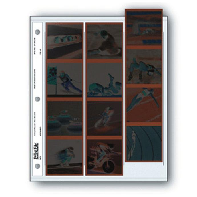 Print File Archival 120 Negative Sleeves (3 Strip/4 Frame, 25 Pages)