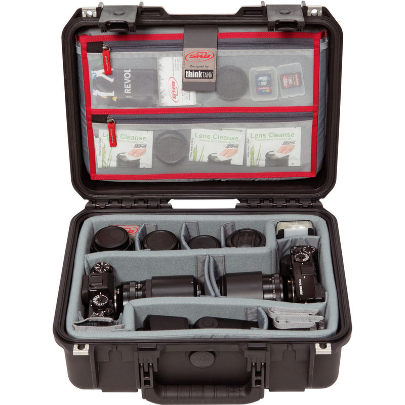 SKB iSeries 1510-6 Case with Think Tank Photo Dividers & Lid Organizer