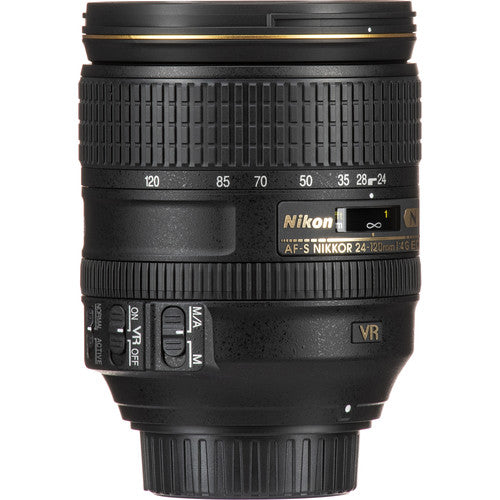 Nikon AF-S NIKKOR FX 24-120mm f/4 ED VR Lens