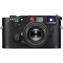 Leica M6 0.72 Rangefinder Camera Body Black Chrome Finish