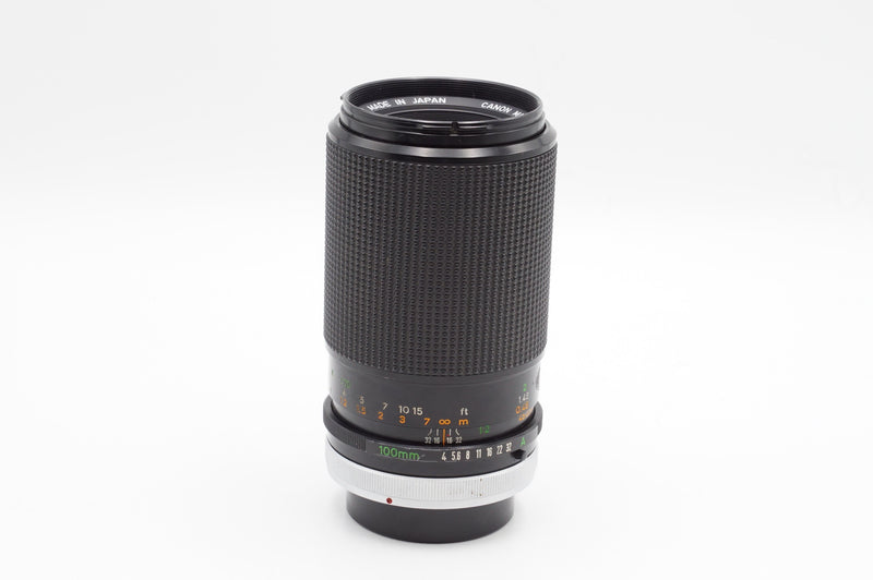 USED Canon Macro FD 100mm F4 S.C. with 50 Extension Tube (
