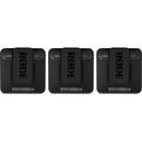 Rode Wireless GO II 2-Person Compact Digital Wireless Microphone System/Recorder (2.4 GHz, Black)