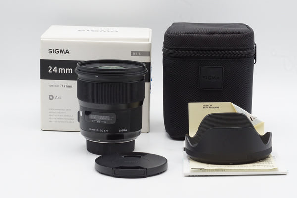USED Sigma 24mm F1.4 DG HSM for Nikon F (#52384626)